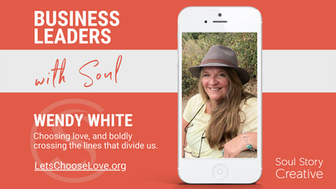 Podcast: Wendy White, Choose Love to Boldly Cross Divisive Lines
