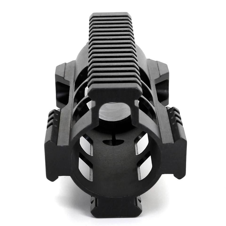 Miniatura: Guardamanos Aluminio M-Lok Con Rieles Picatinny Frontales Corte Diagonal