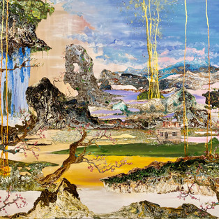 SOLD PARADISE ISLANDE 92 X 122
