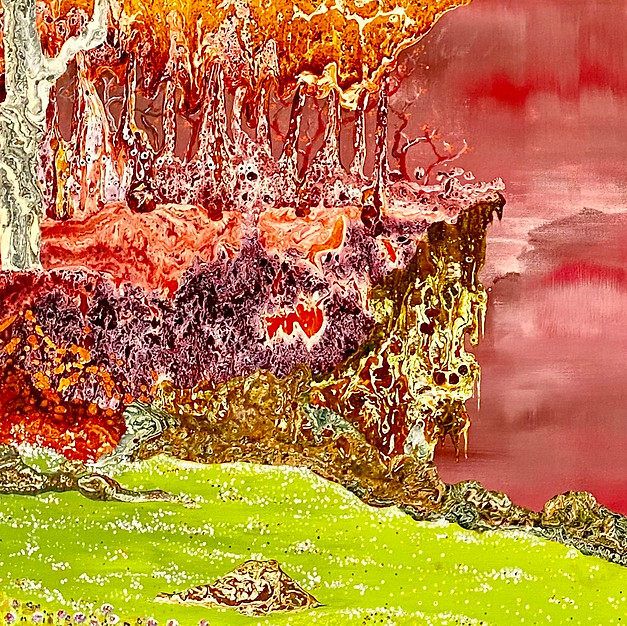 SPRINGTIME AT BATMAN BAY 180 X 60