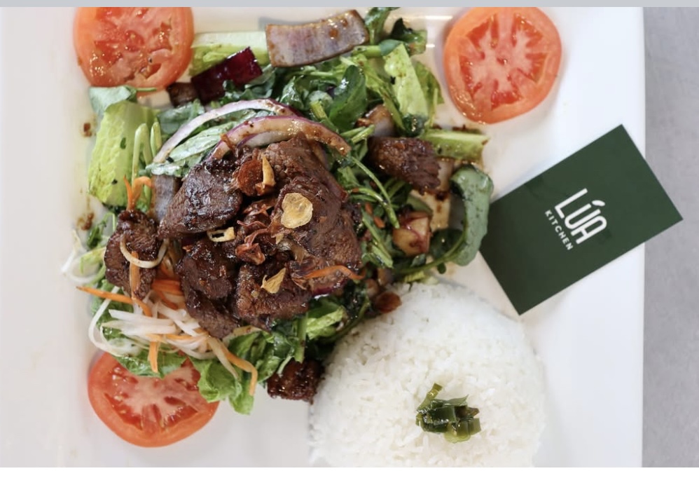 Arranged Food and Objects