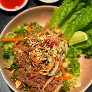 Gỏi Bò Tái Chanh/Rare Beef in Lime Juice Salad
