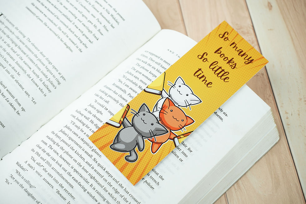 Thumbnail: Pet-themed bookmark