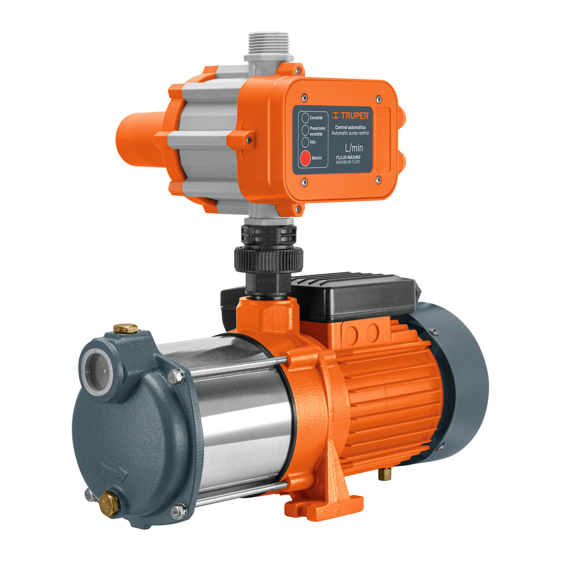 Bomba presurizadora multietapas 1 HP Truper