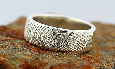 Finger Print Ring