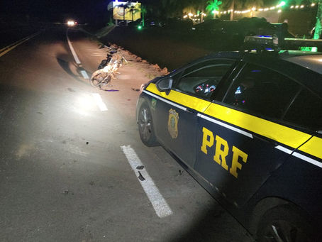 PRF atende acidente com óbito em Roque Gonzales