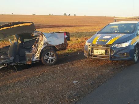 PRF atende acidente com morte em São Luiz Gonzaga