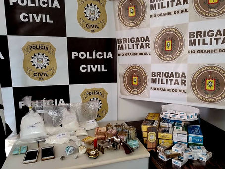 Cinco pessoas são presas em operação deflagrada, em Santo Augusto