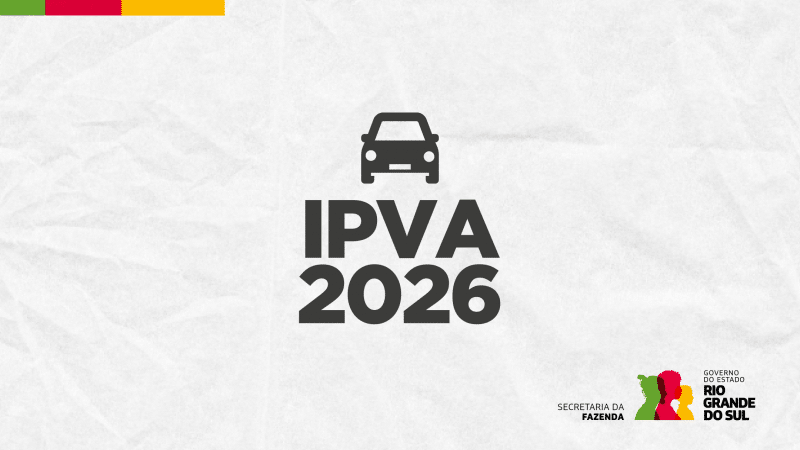 Governo do RS anuncia regras e calendário do IPVA 2026