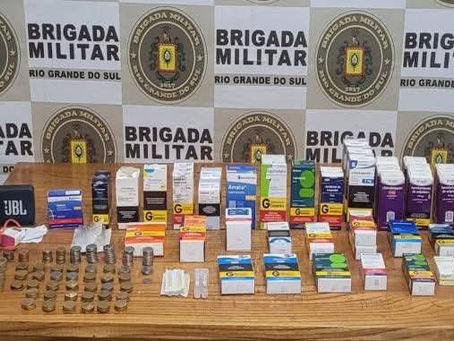 Homem é preso após furtos em farmácia de Horizontina