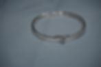 Thumbnail: Silver bangle bracelet