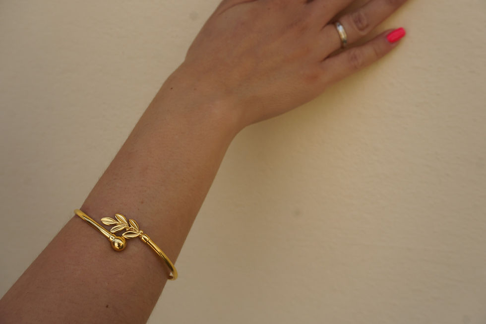 Thumbnail: Olive leaf bracelet