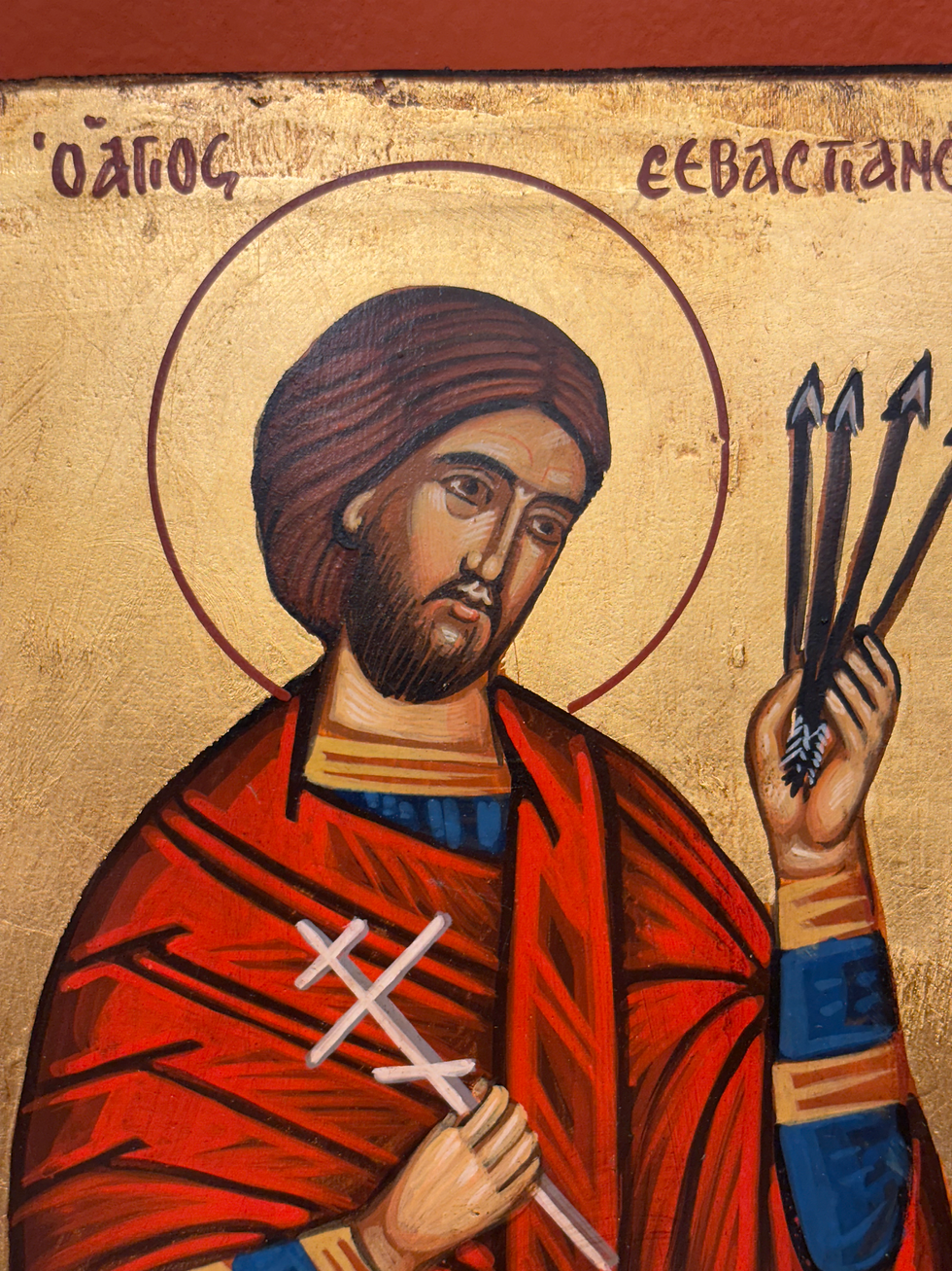 Thumbnail: Saint Sebastian (Ο Άγιος Σεβαστιανός).