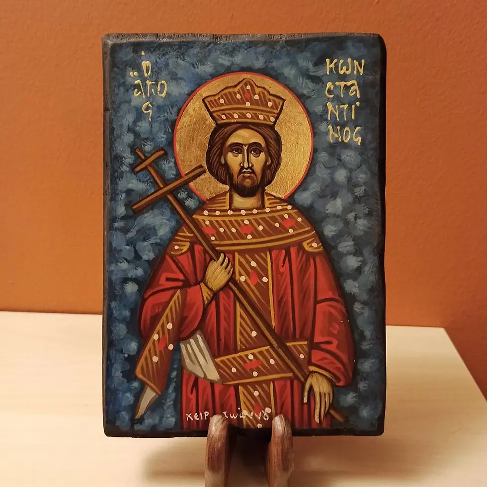 Saint Constantine the Great (Ο Άγιος Κωνσταντίνος).