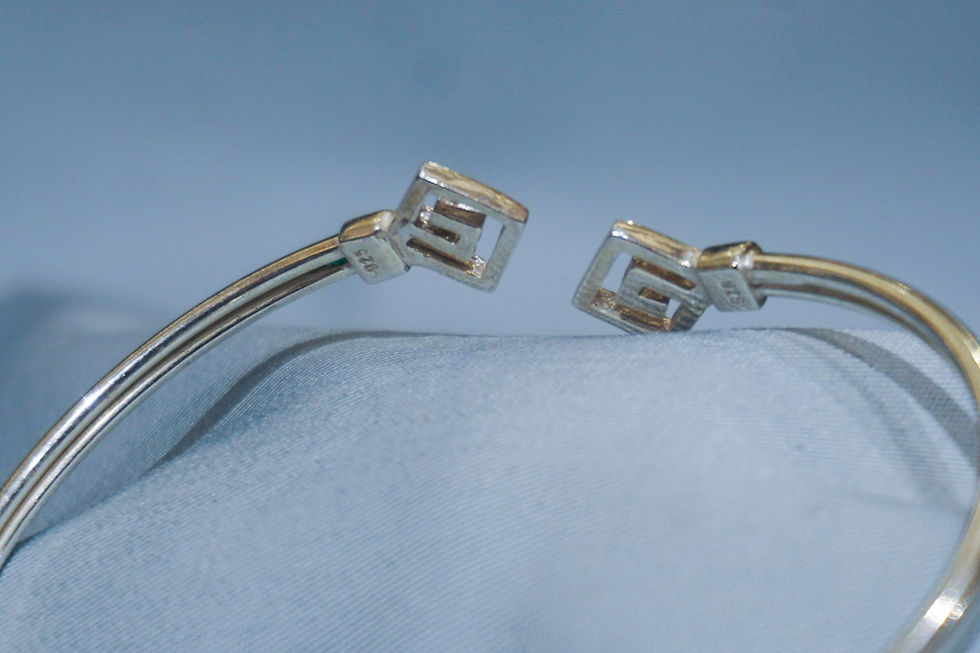 Thumbnail: Greek Key design bracelet 