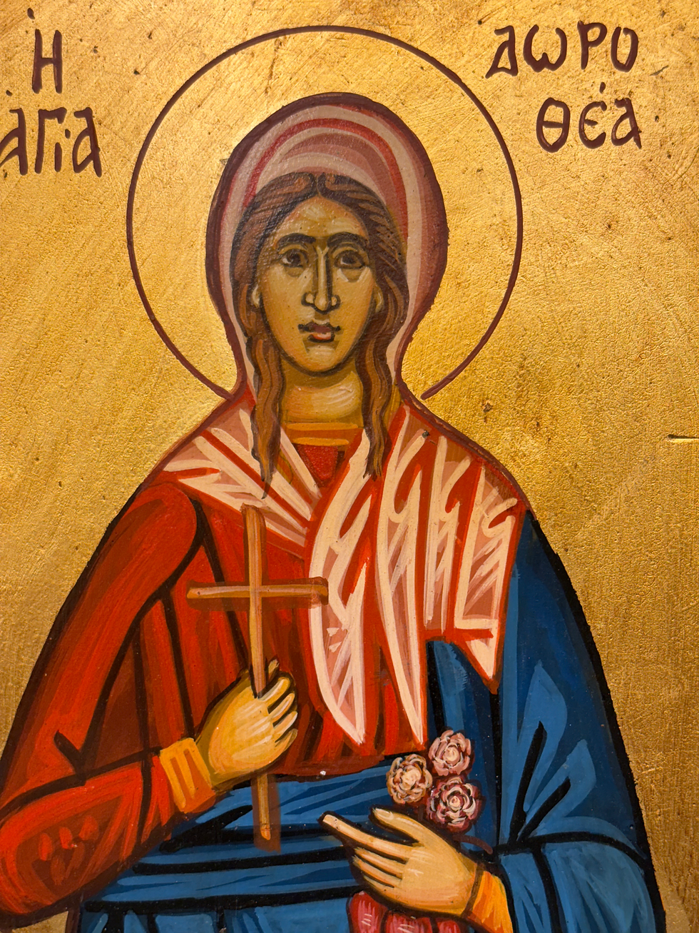 Thumbnail: Saint Dorothea of Caesarea (Η Αγία Δωροθέα).