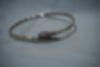 Thumbnail: Silver snake head bracelet.