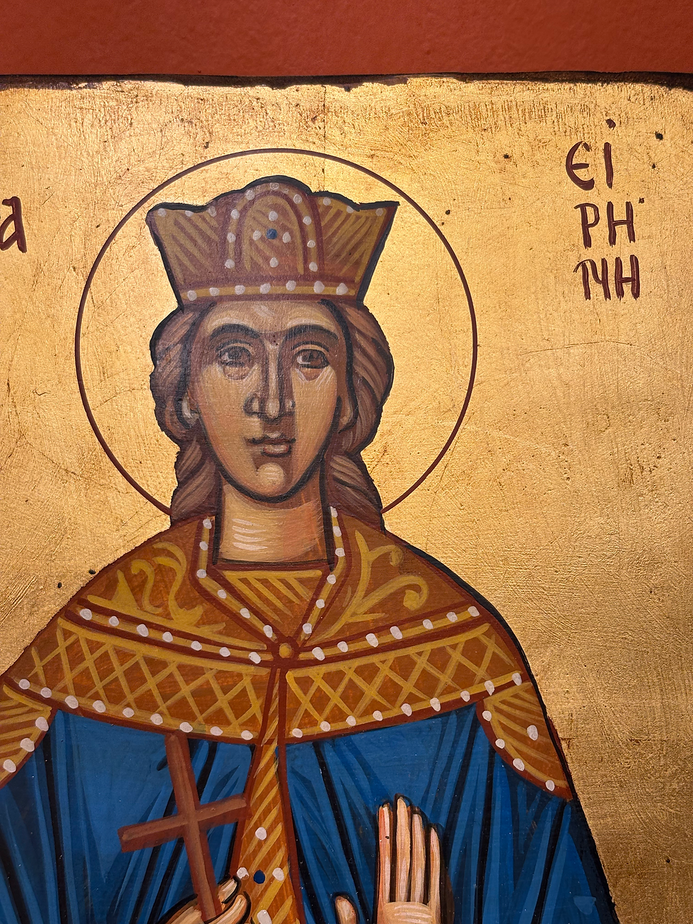 Thumbnail: Great Martyr Irene of Thessaloniki (Η Αγία Ειρήνη).