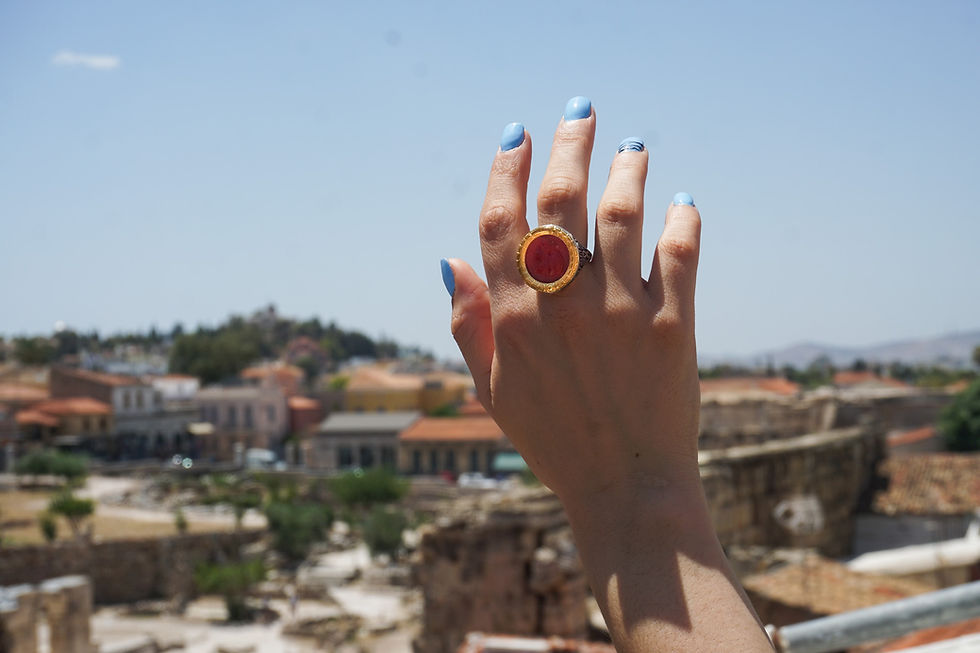 Thumbnail: Goddess Athena coin ring