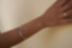 Thumbnail: Silver snake head bracelet.