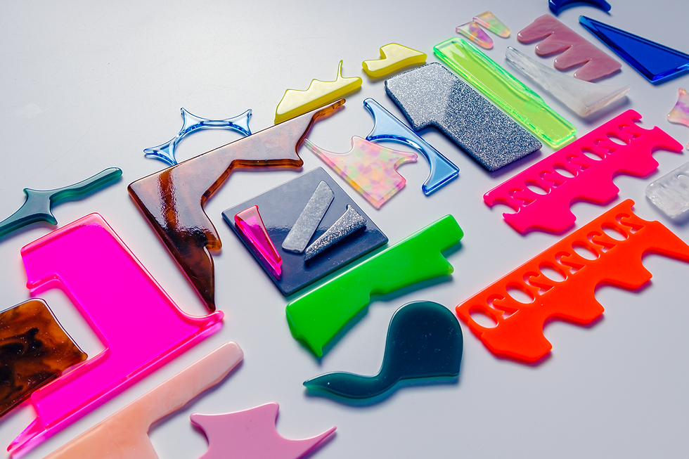 アクリルをアップサイクルしたRefine Acrylic はワークショップにおすすめ
