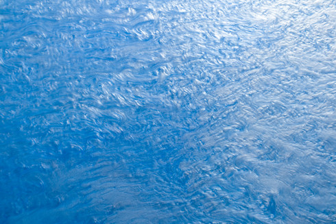 ブルーのパールマーブルのアクリル板