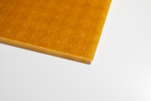 裏表でドットとチェック柄の見え方が変わります