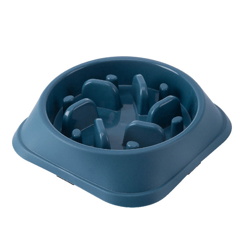 Thumbnail: Pet Cat Dog Slow Food Bowl Fat Help Healthy Round Anti-choking Thickened And Non