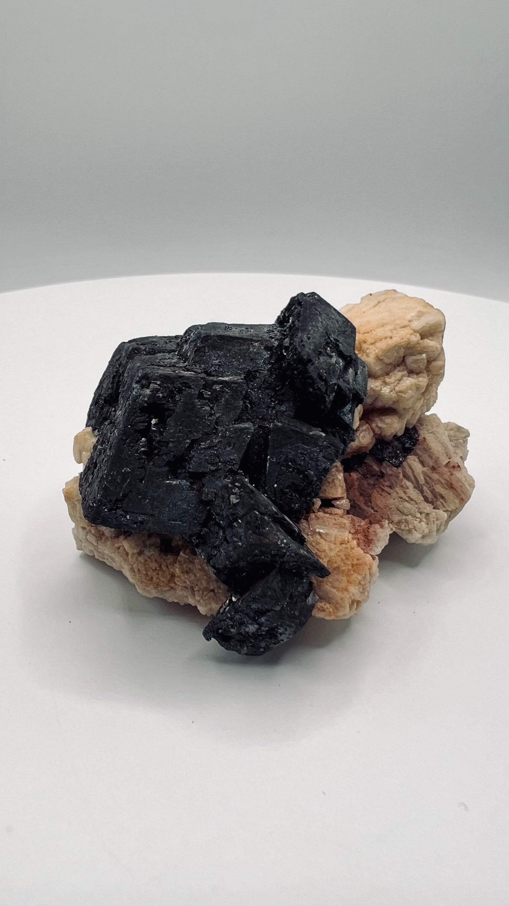 Psuedomorph on feldspar
