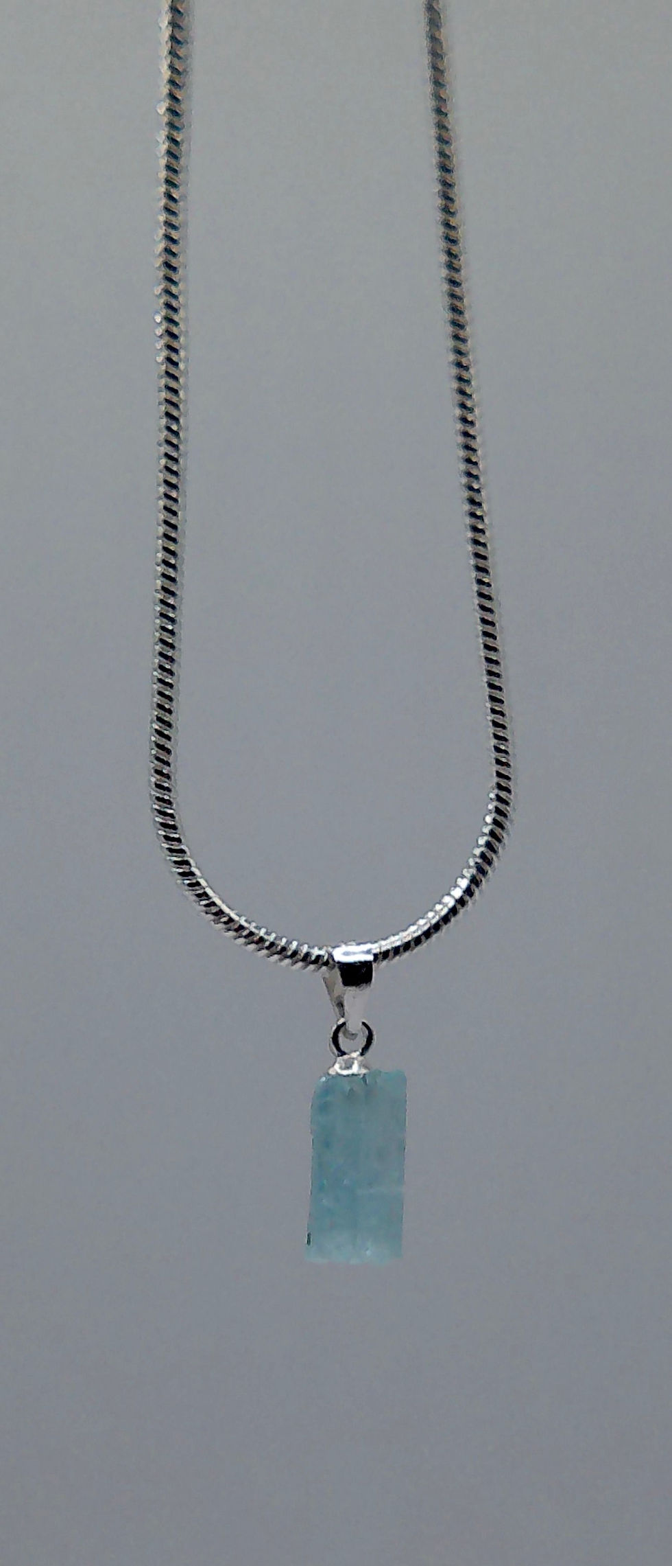 Thumbnail: Aquamarine 3.39ct Necklace 