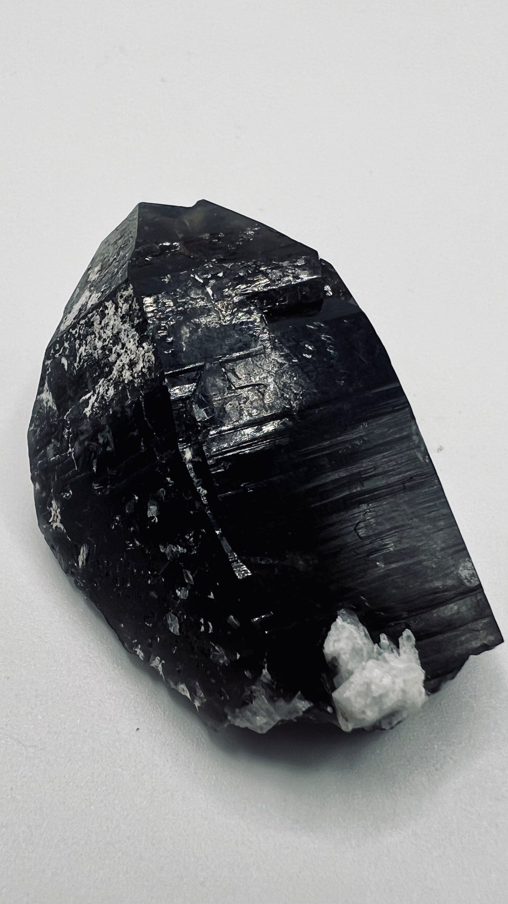 Smoky Quartz with Phenakites