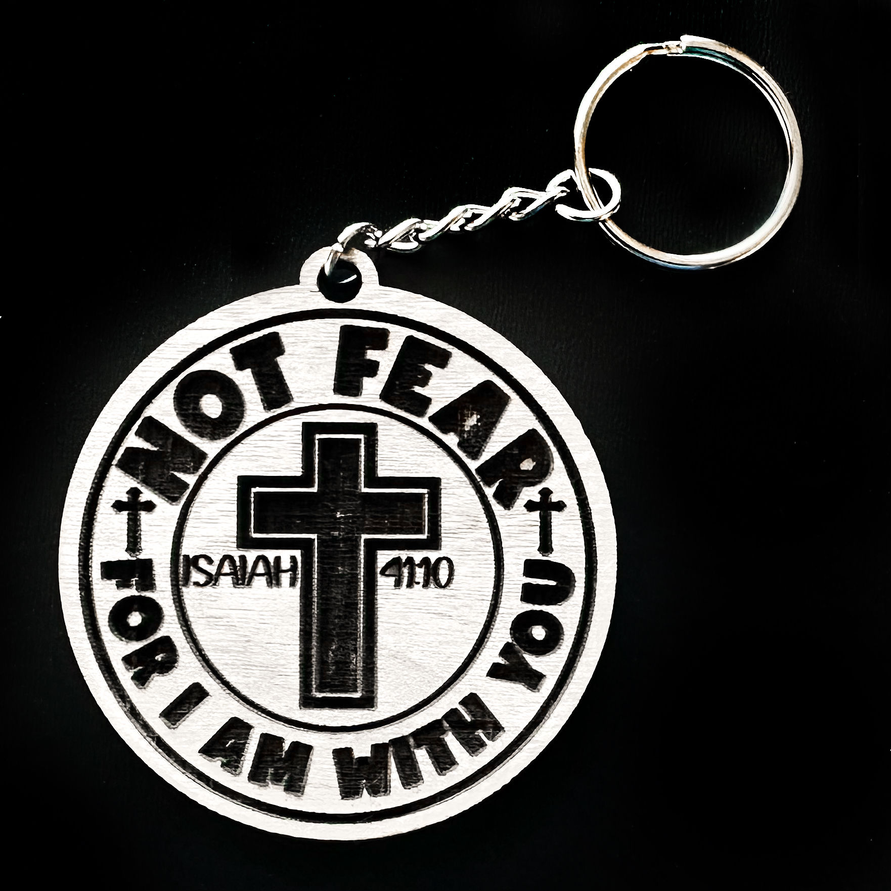 Do Not Fear, Isaiah 41:10 Keychain