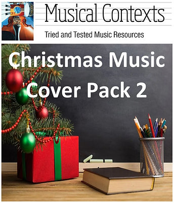 Christmas Music Cover Pack 2