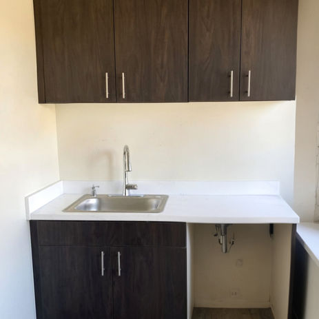 Washing station in medical office