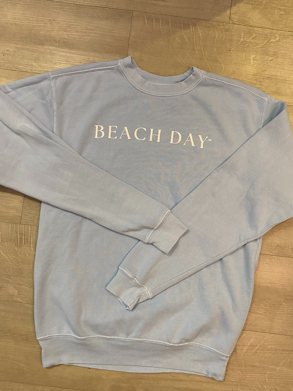 Thumbnail: light blue sweatshirt front view