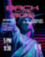 Back to The 80s Saturdays