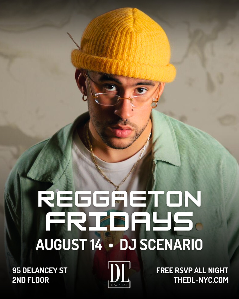 Reggaeton Fridays @ The DL