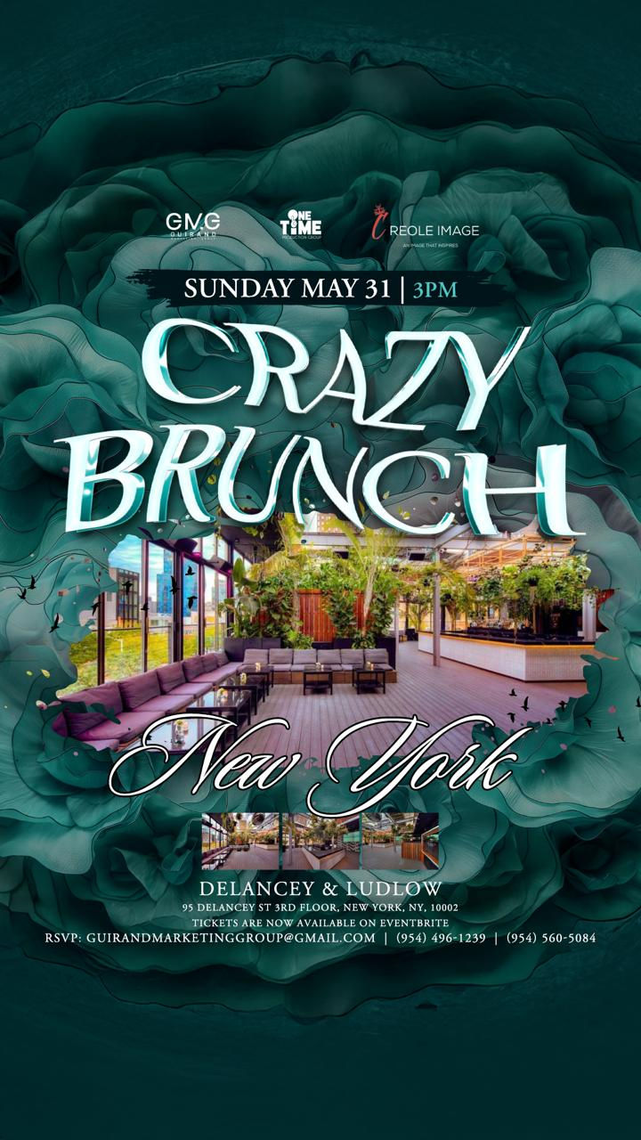 CRAZY BRUNCH NYC CONCERT WEEKEND