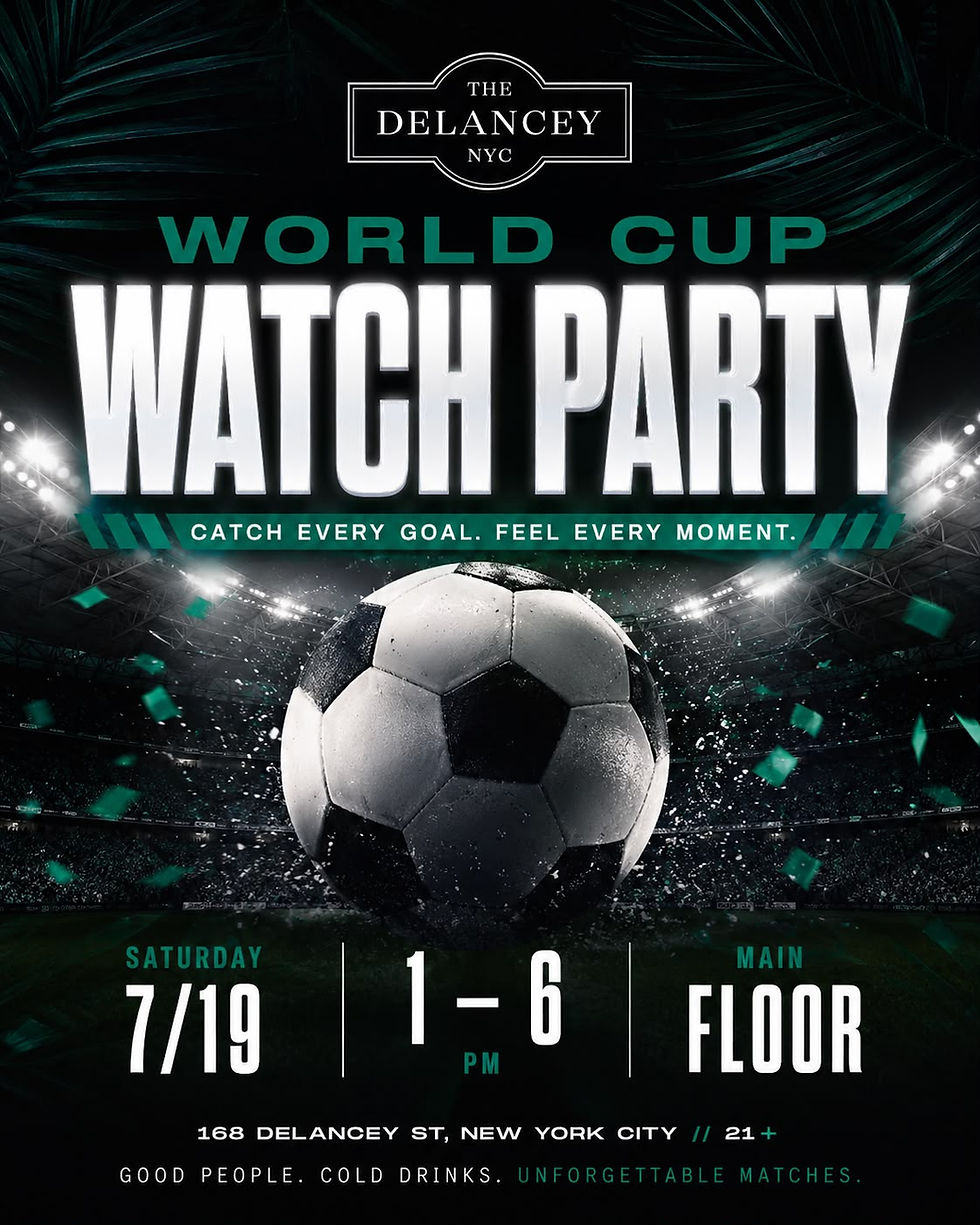 World Cup Watch Party @ The Delancey
