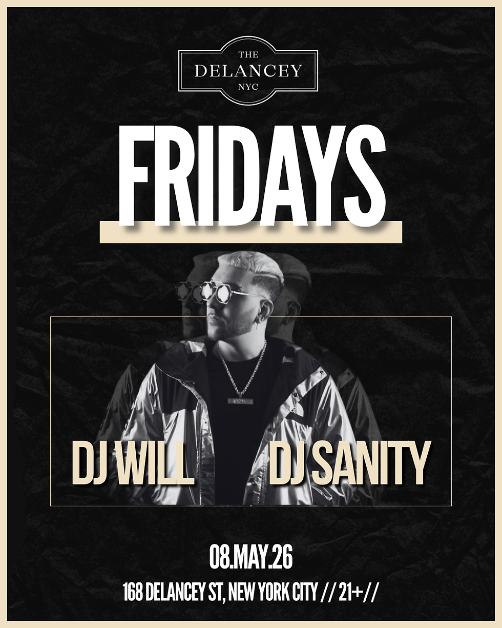 Friday Nights @ The Delancey Nightclub