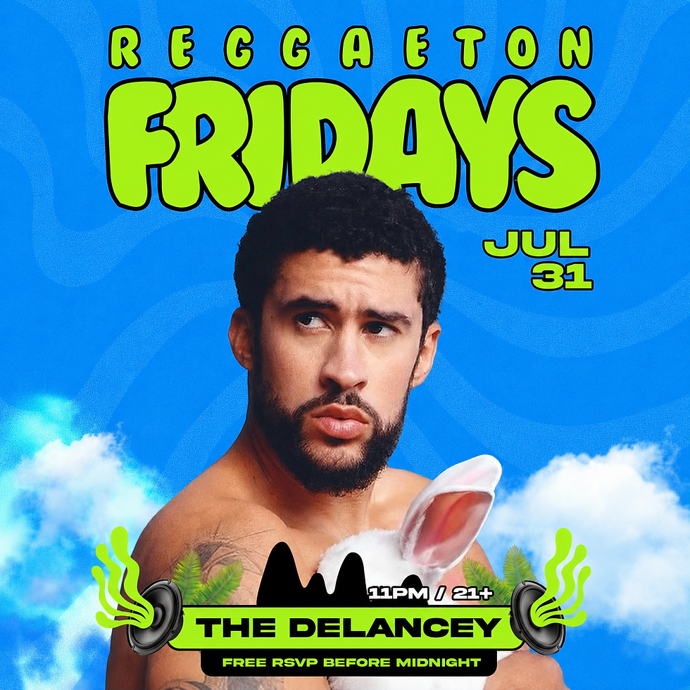 Reggaeton Fridays @ The Delancey's Lower Level