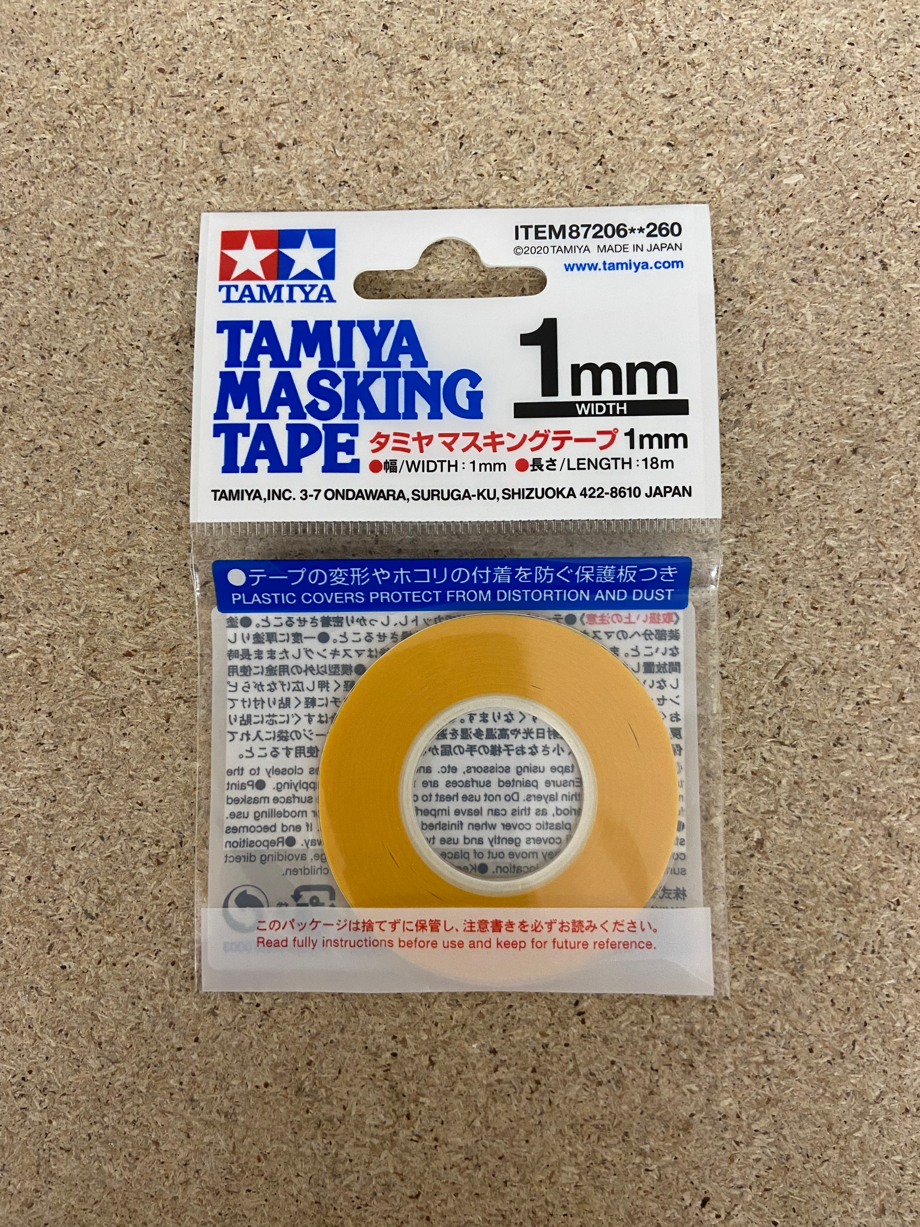 Bande cache Tamiya 1mm (recharge)