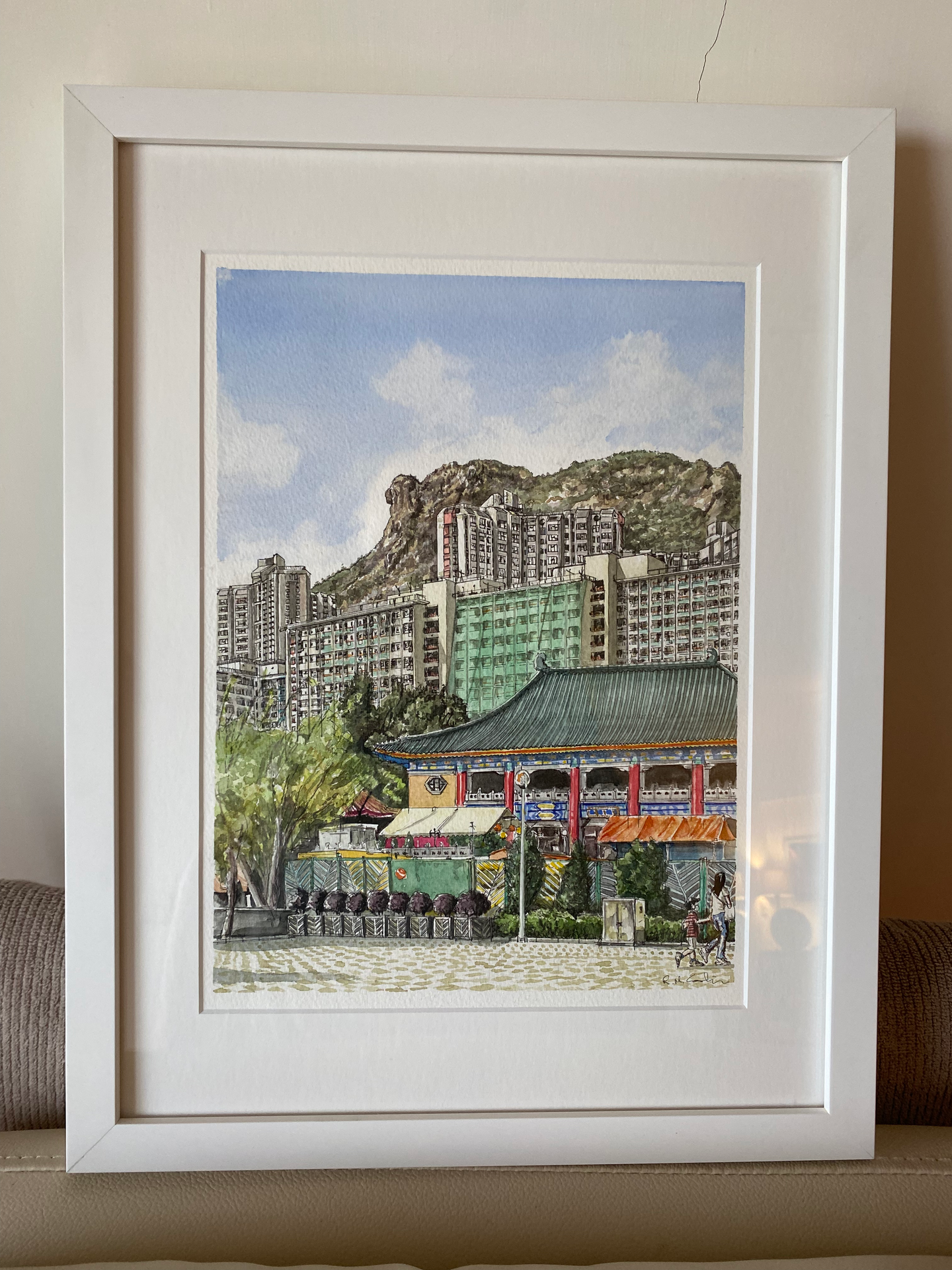 Lion Rock W 23cm x H 31cm