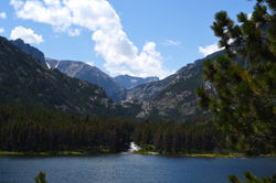 West Rosebud Lake area