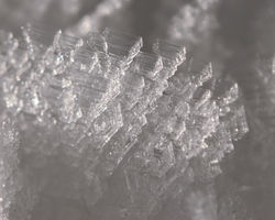 ice crystals B