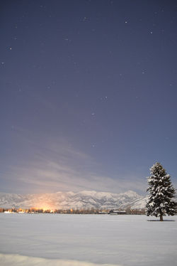 big dipper and Bridgers