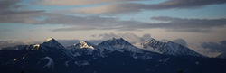 Gallatin Range at sunrise 12.20