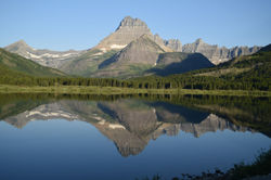 many glacier