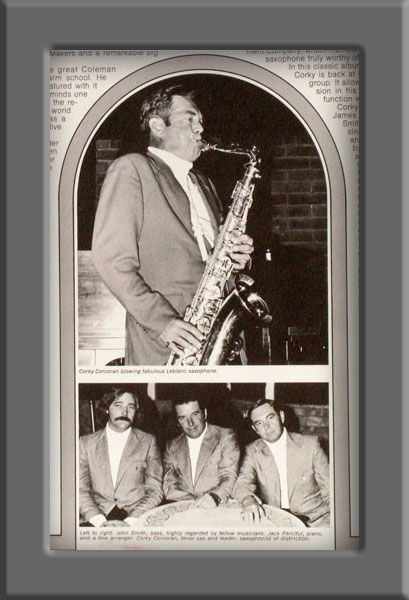 Corky Corcoran: A Tacoma Saxophonist on the National Jazz Stage