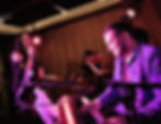 Mack performing at Barboza with Kristin Chambers
